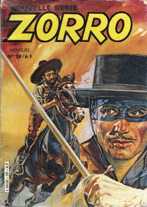 Scan de la Couverture Zorro DPE Greantori n 29